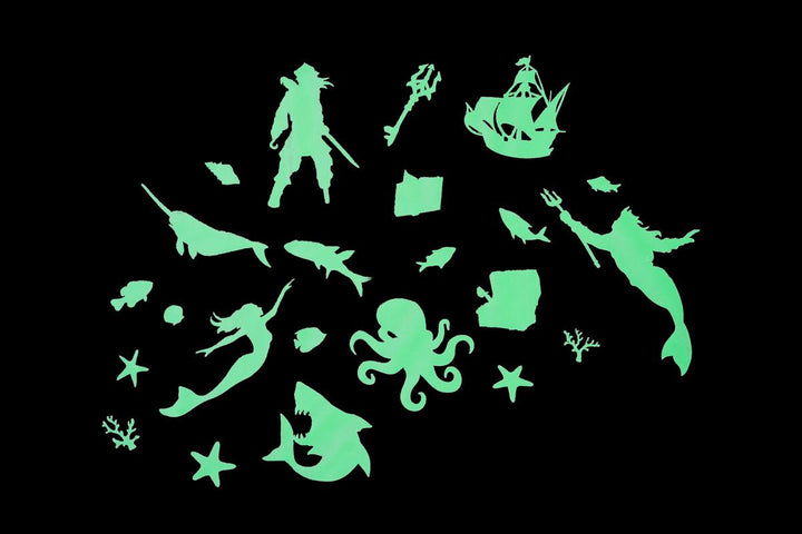 Ocean Adventure Glow in the Dark Stickers