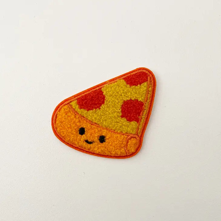 Pizza Slice Stick On Chenille Patch