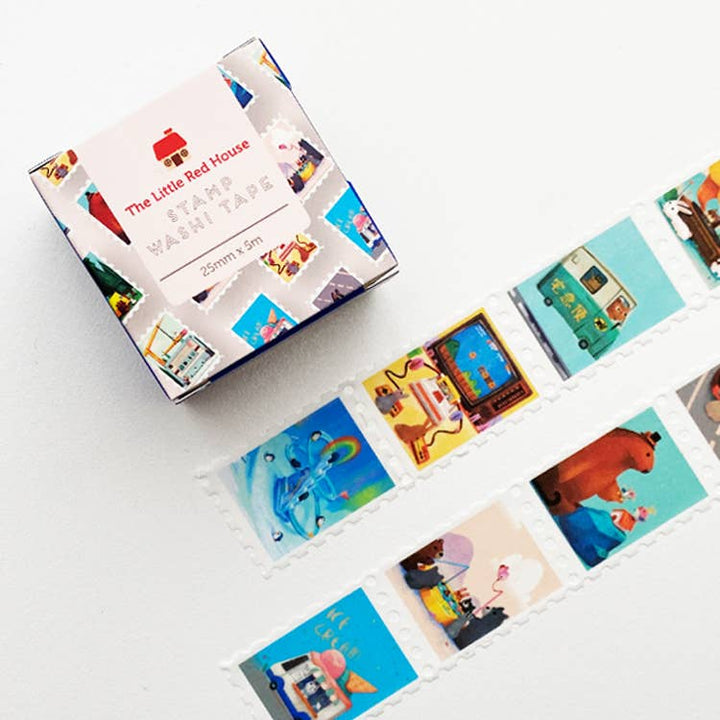 Animals with Fun Acitivies Stamp | Washi Tape