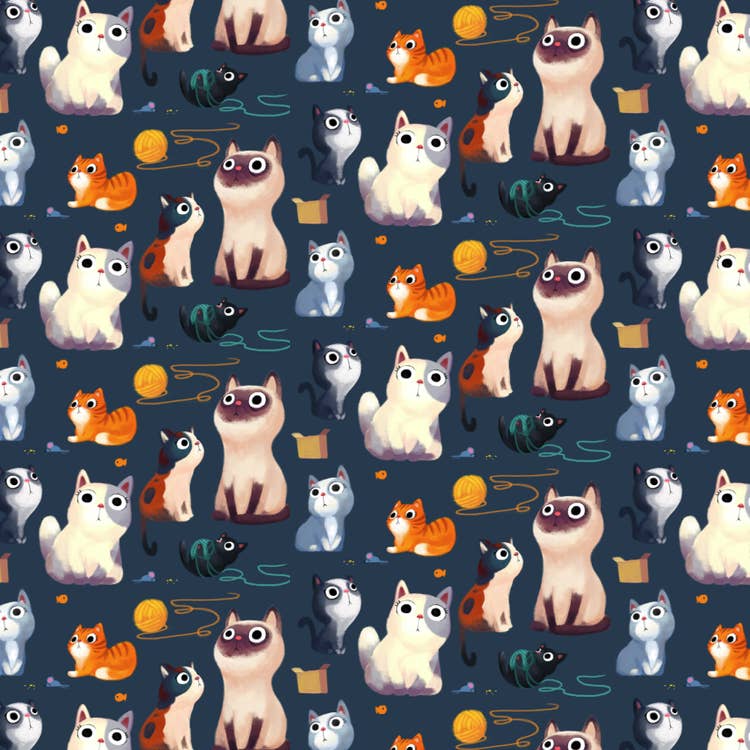 Cat | Wrapping Paper