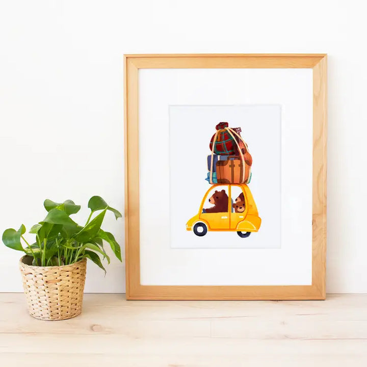 Bears Family Art Print | Large
