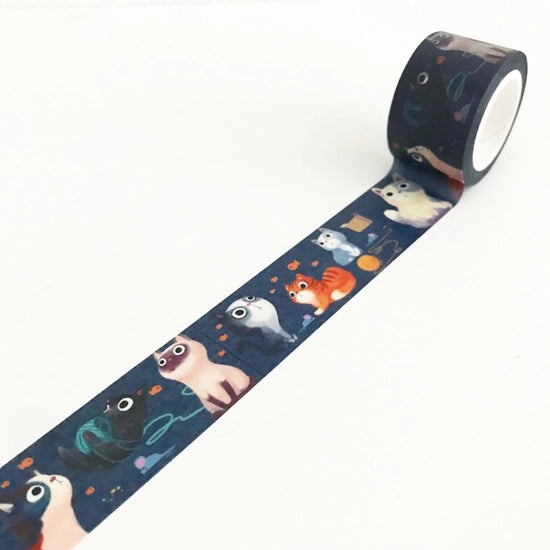 Cat Meow | Wide Washi Tape