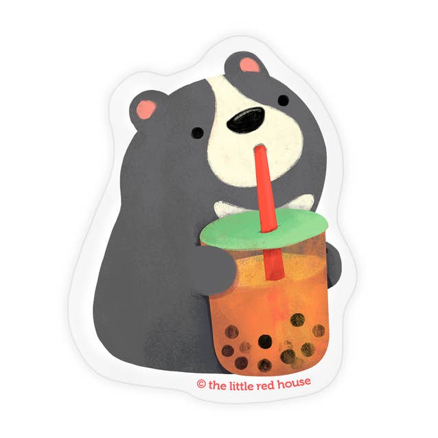 Boba Bear | Vinyl Sticker