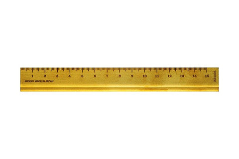 Brass Ruler | 16 cm