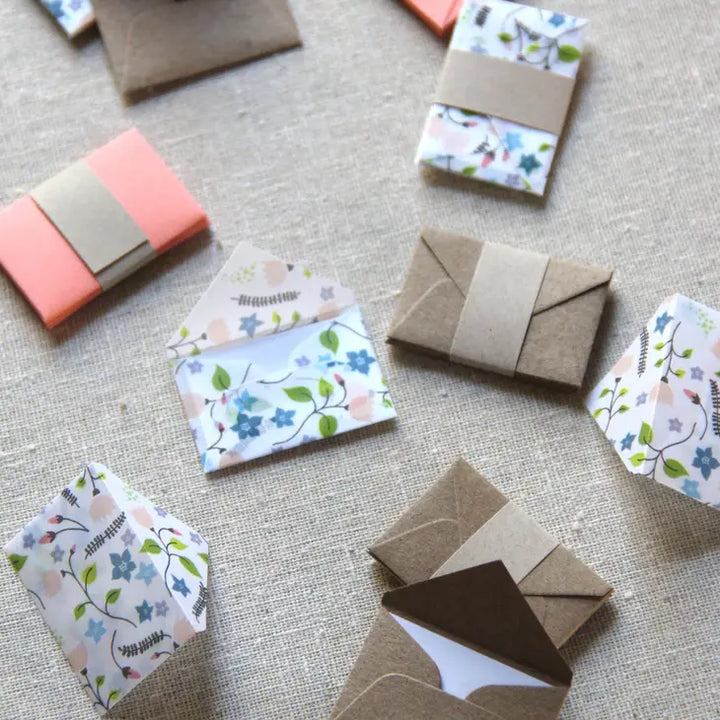 August Garden | Tiny Notes with Envelopes | Set of 12