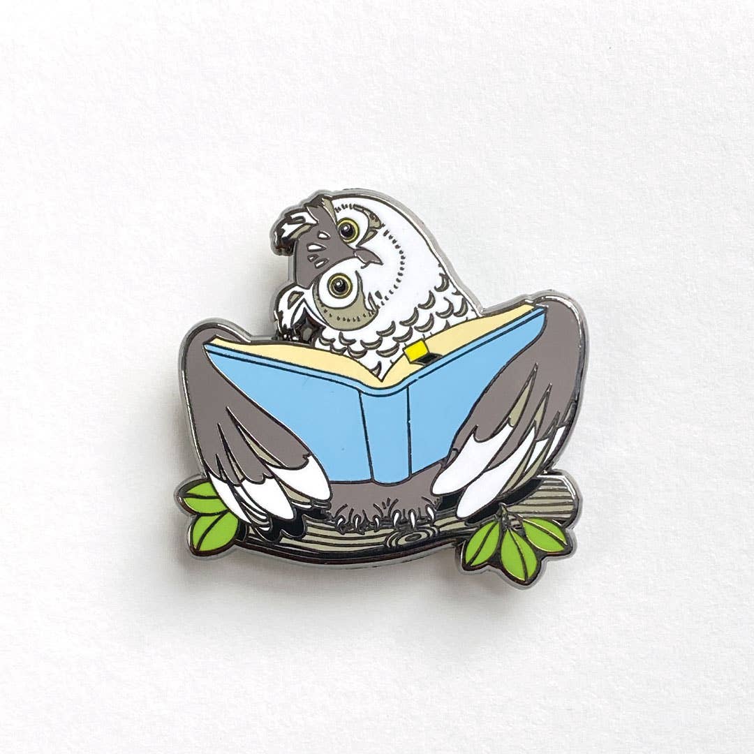 Reading Owl | Enamel Pin
