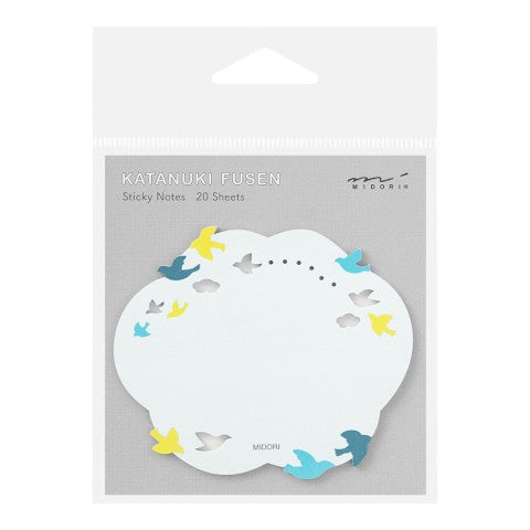 Birds Die-Cut Sticky Notes