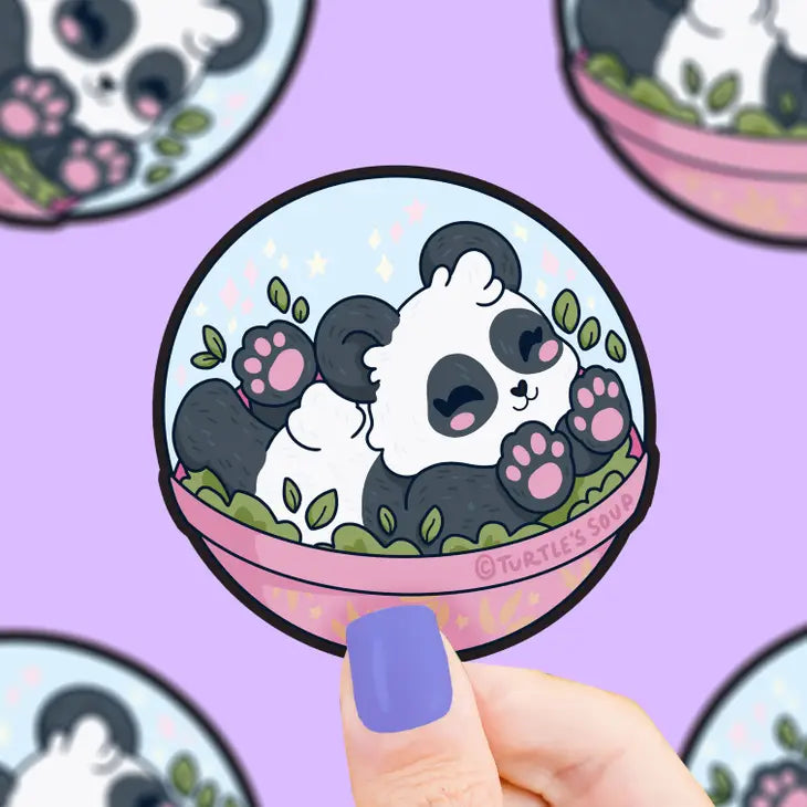 Panda Capsule | Vinyl Sticker