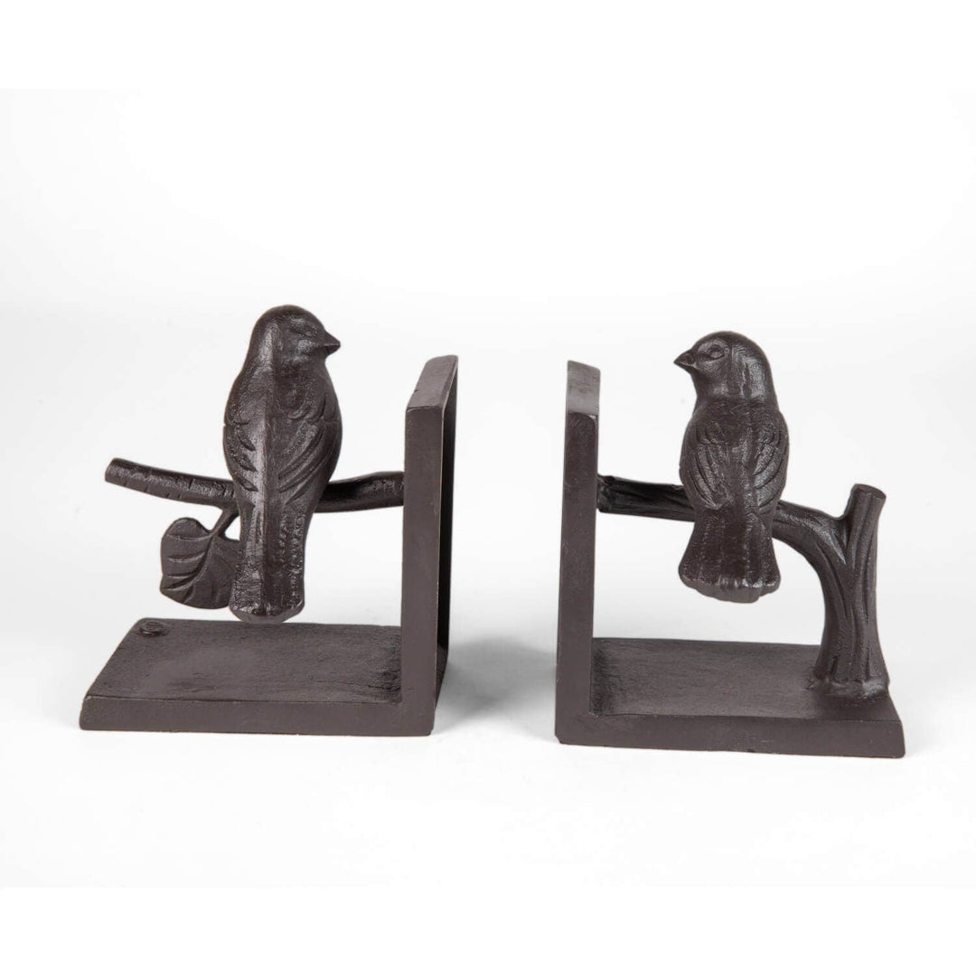 Birds on Branch Bookend Set