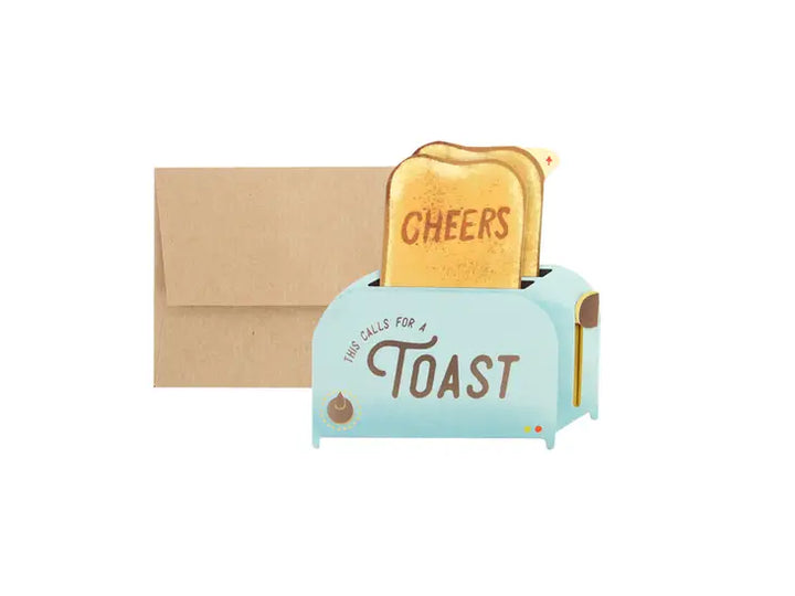 Toaster | Pop Up Greeting Card