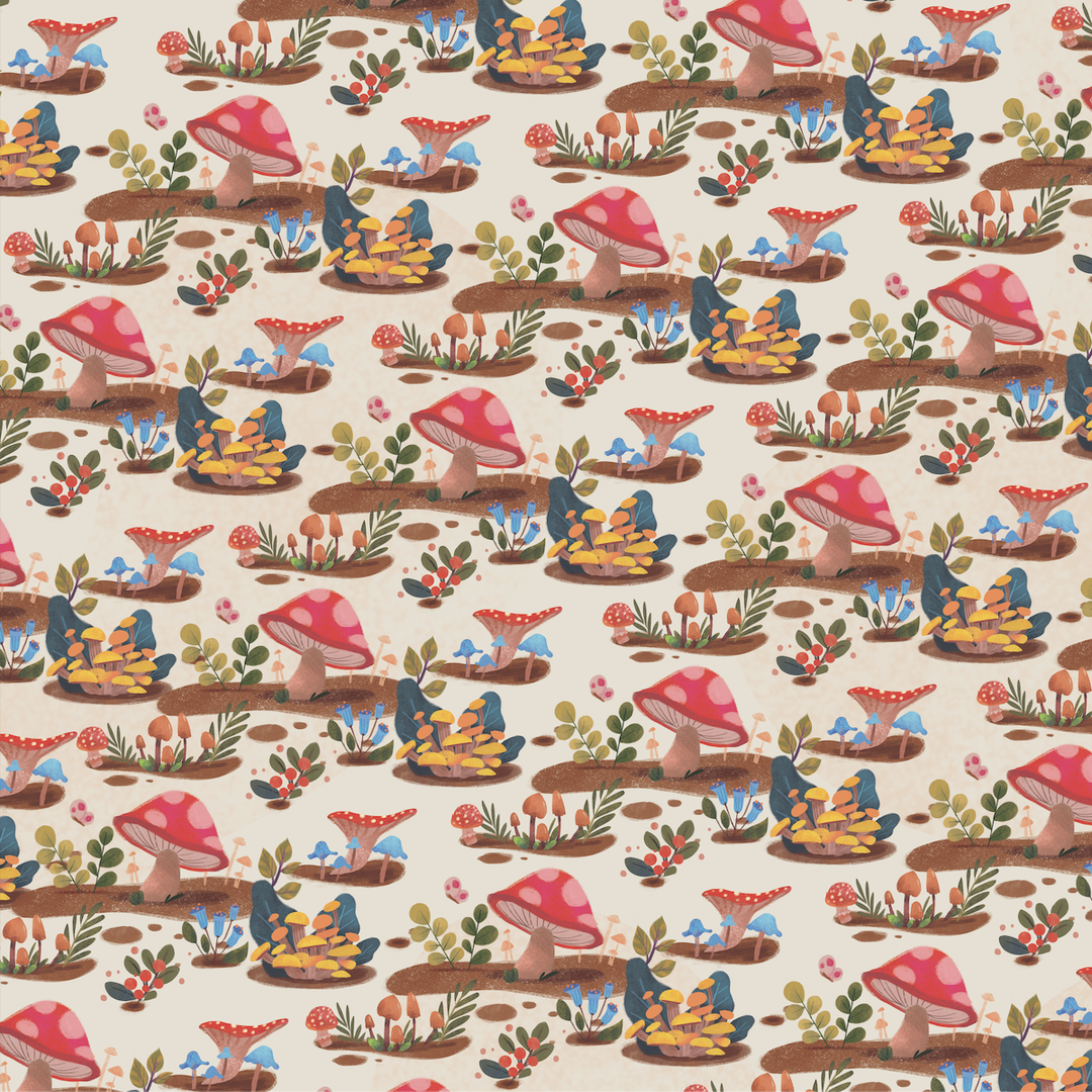 Mushrooms | Wrapping Paper