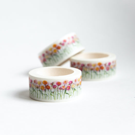 Strawflowers | Washi Tape