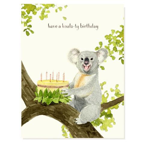 Koala Tree Birthday | Greeting Card