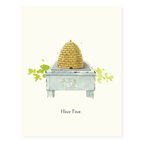 Hive Five | Greeting Card