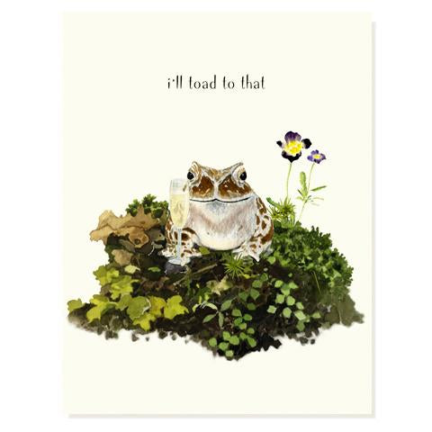 Toad to That | Greeting Card