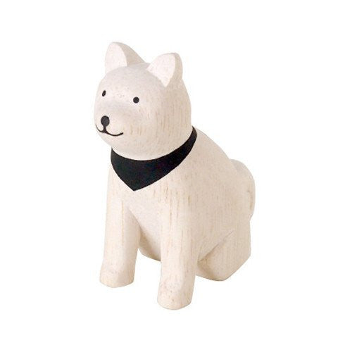Akita Dog Wooden Animal