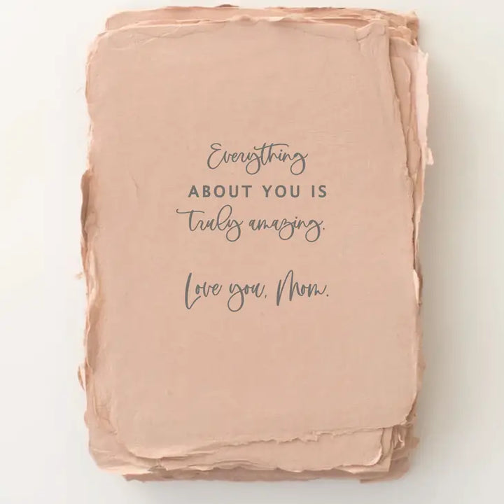 Love You Mom | Greeting Card