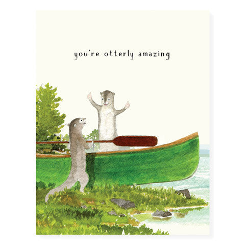 Otter Friends | Greeting Card