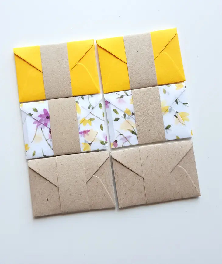 May Flowers | Tiny Notes with Envelopes | Set of 12