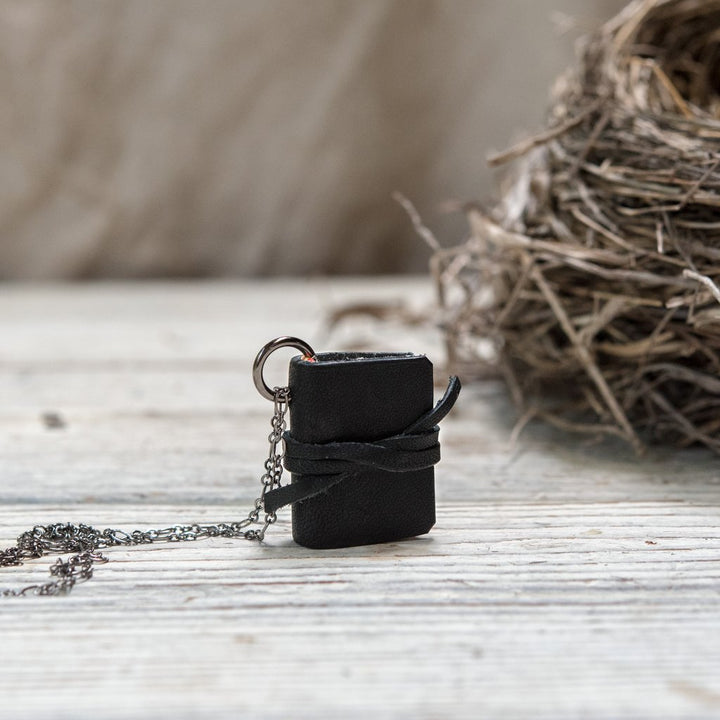 The Jackson Book Necklace | 24" Chain