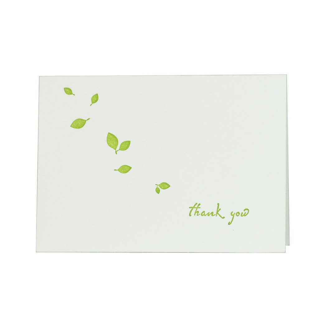 Falling Leaves Thank You | 6 Card Set