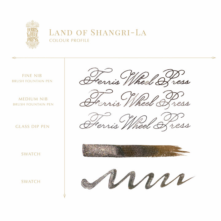 Land of Shangri-La | Fountain Pen Ink | Shangri La Hotels Special Edition