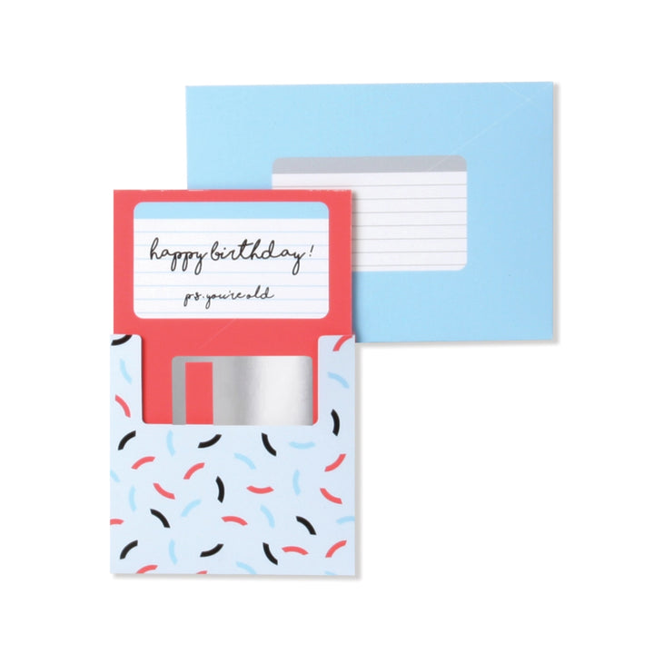 Floppy Disk | Pop Up Greeting Card