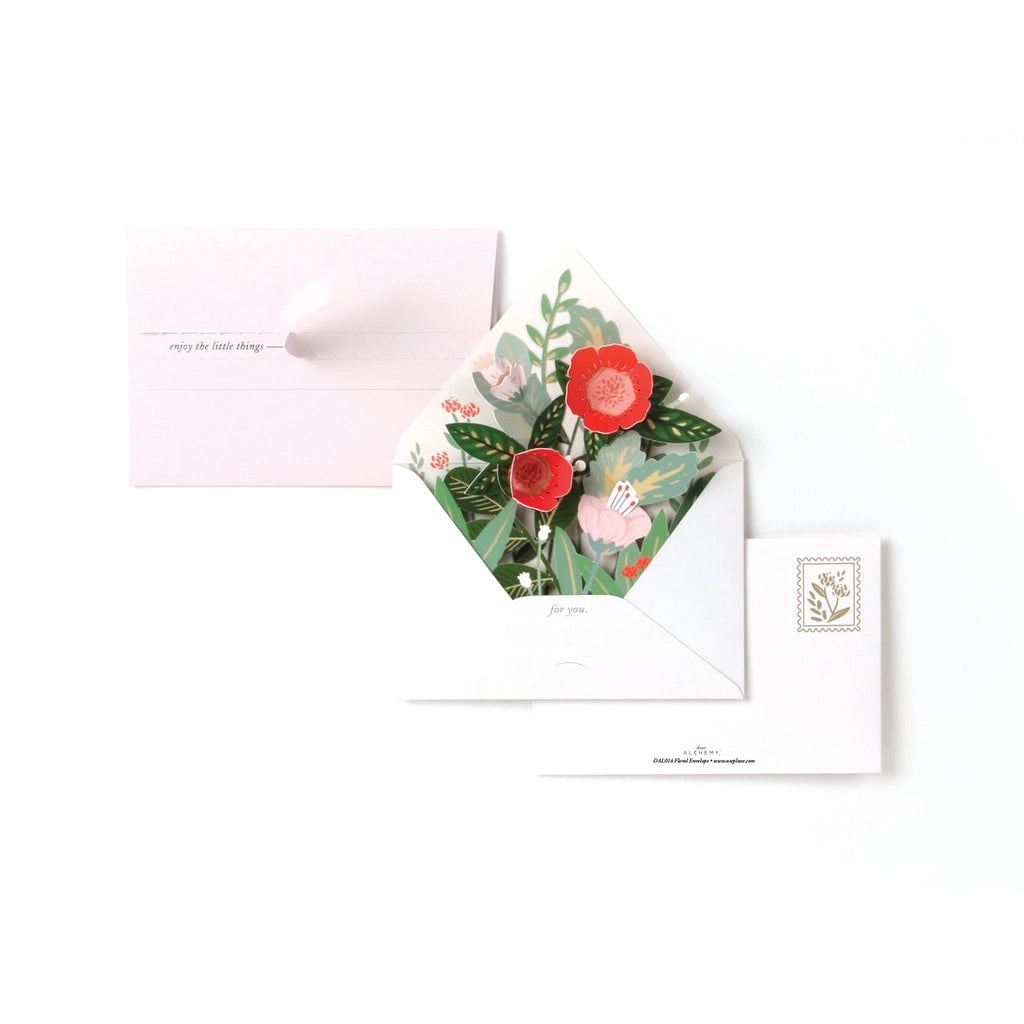 Floral Envelope | Pop Up Greeting Card