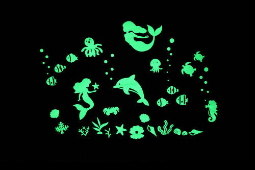 Under the Sea Glow in the Dark Stickers