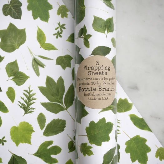 Green Leaves | Gift Wrap