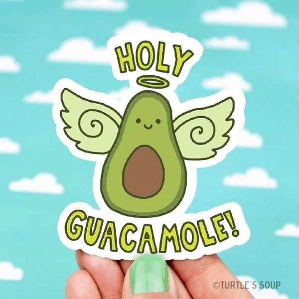 Holy Guacamole Avocado | Vinyl Sticker