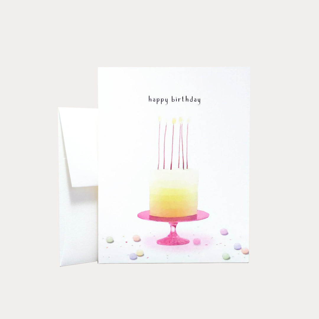 Ombre Cake | Greeting Card