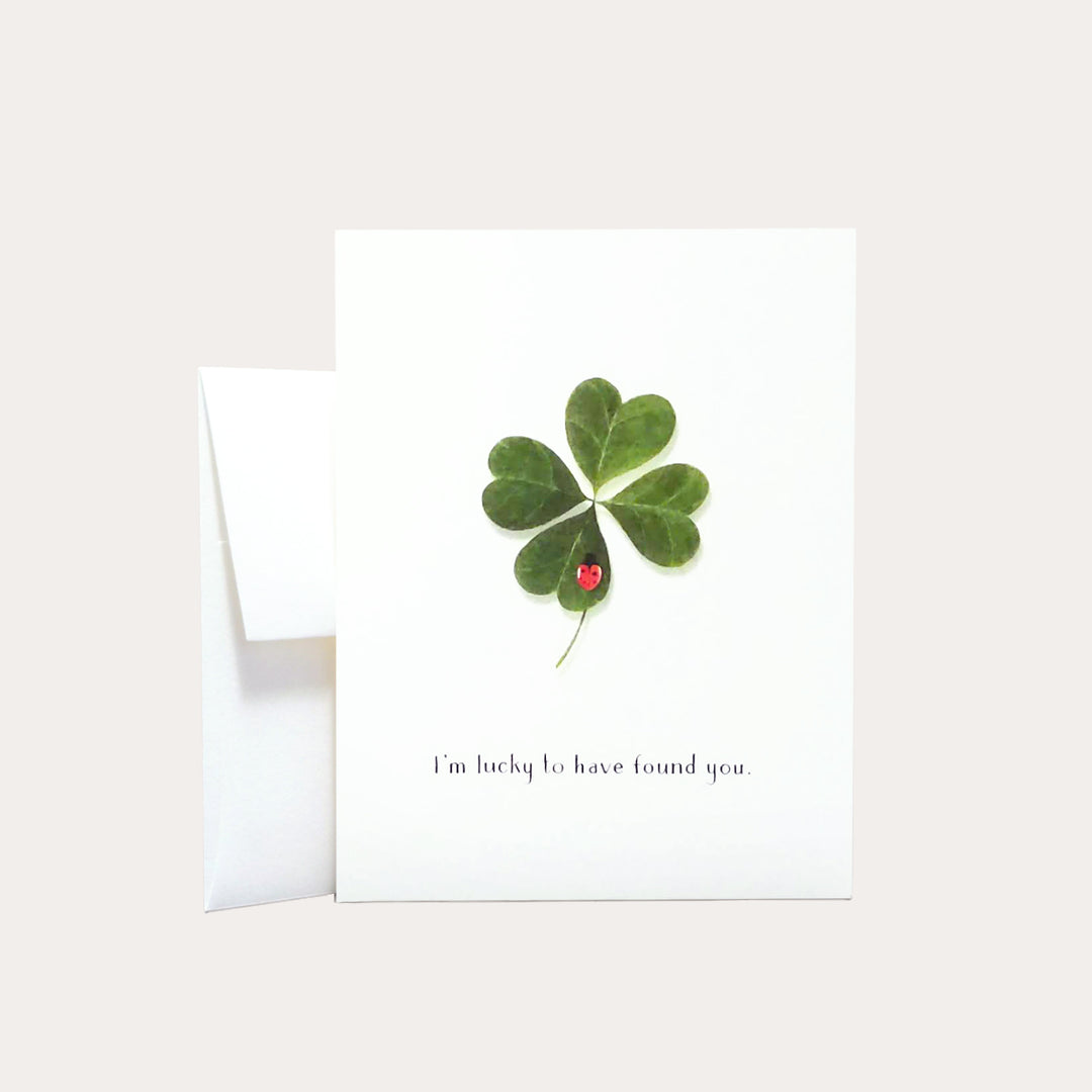 Luckiest Lovebug | Greeting Card