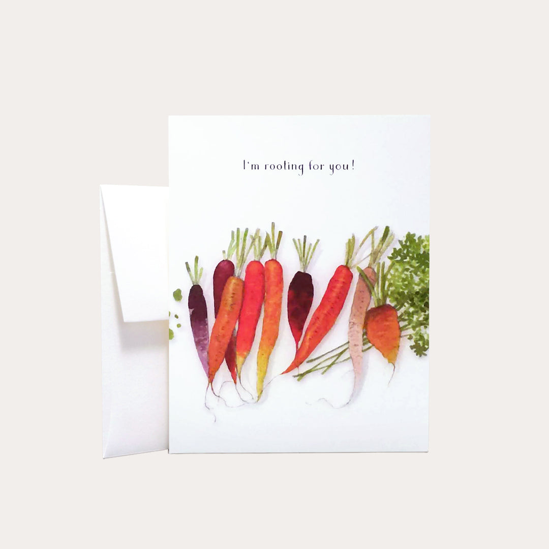 Sweet Carrots | Greeting Card
