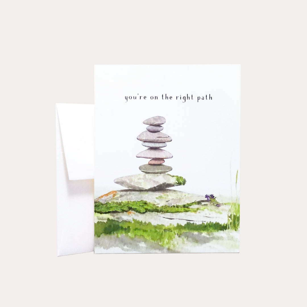 Right Path | Greeting Card
