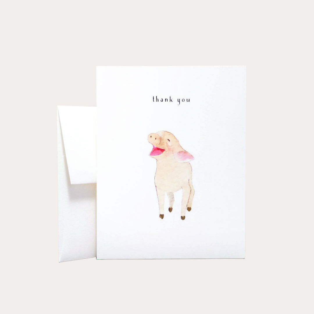 Happy Piglet | Greeting Card