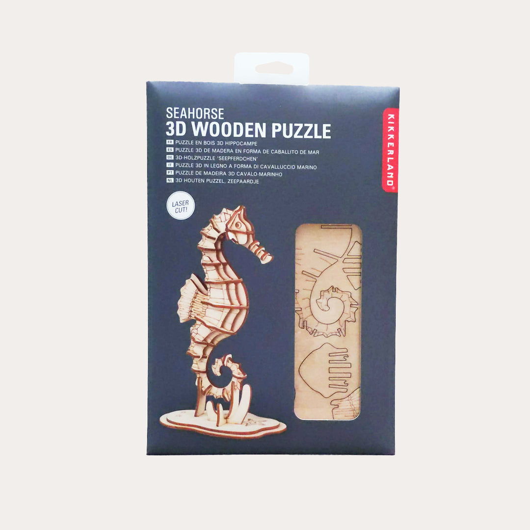 Seahorse | 3D Wooden Puzzle