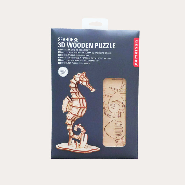 Seahorse | 3D Wooden Puzzle