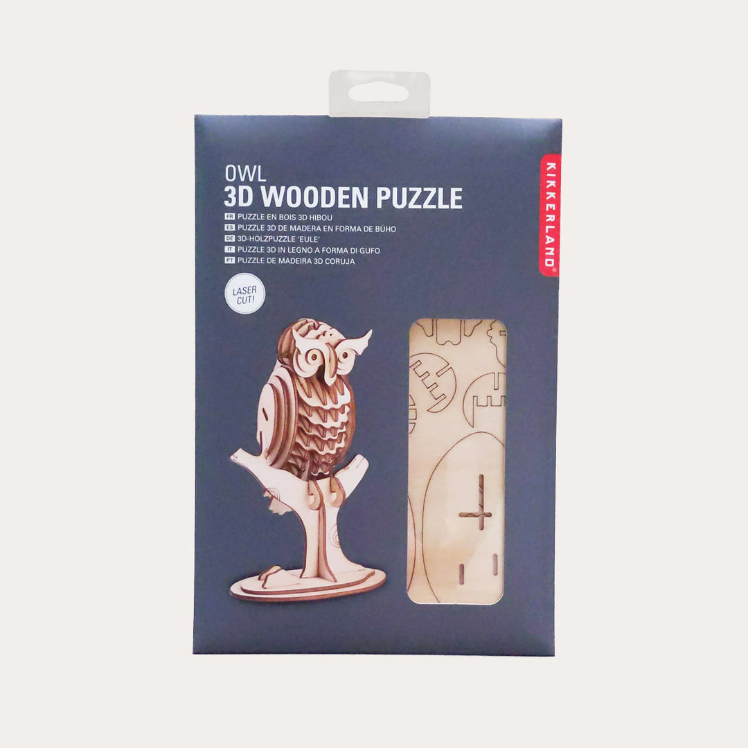 Owl | 3D Wooden Puzzle