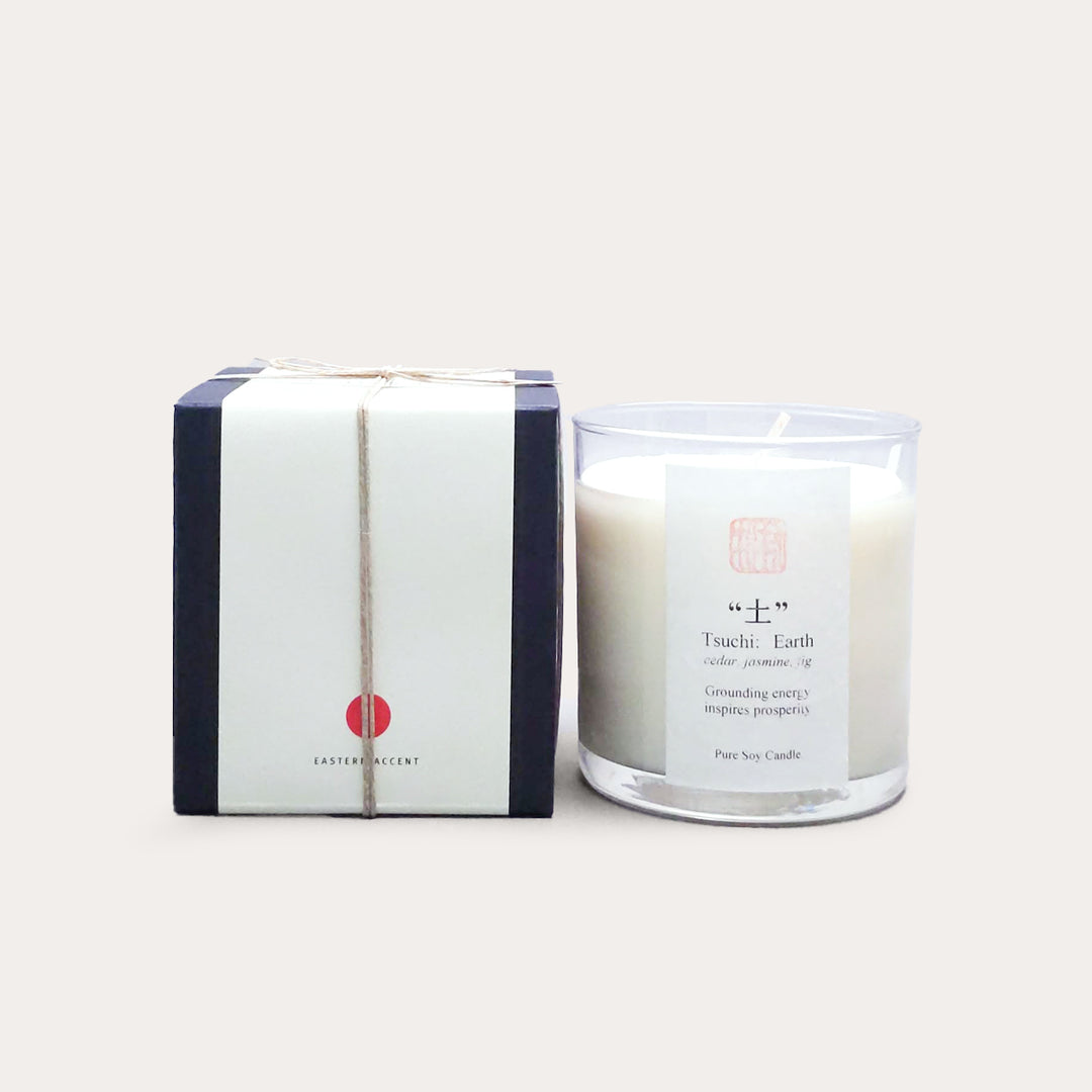 Tsuchi Earth Candle