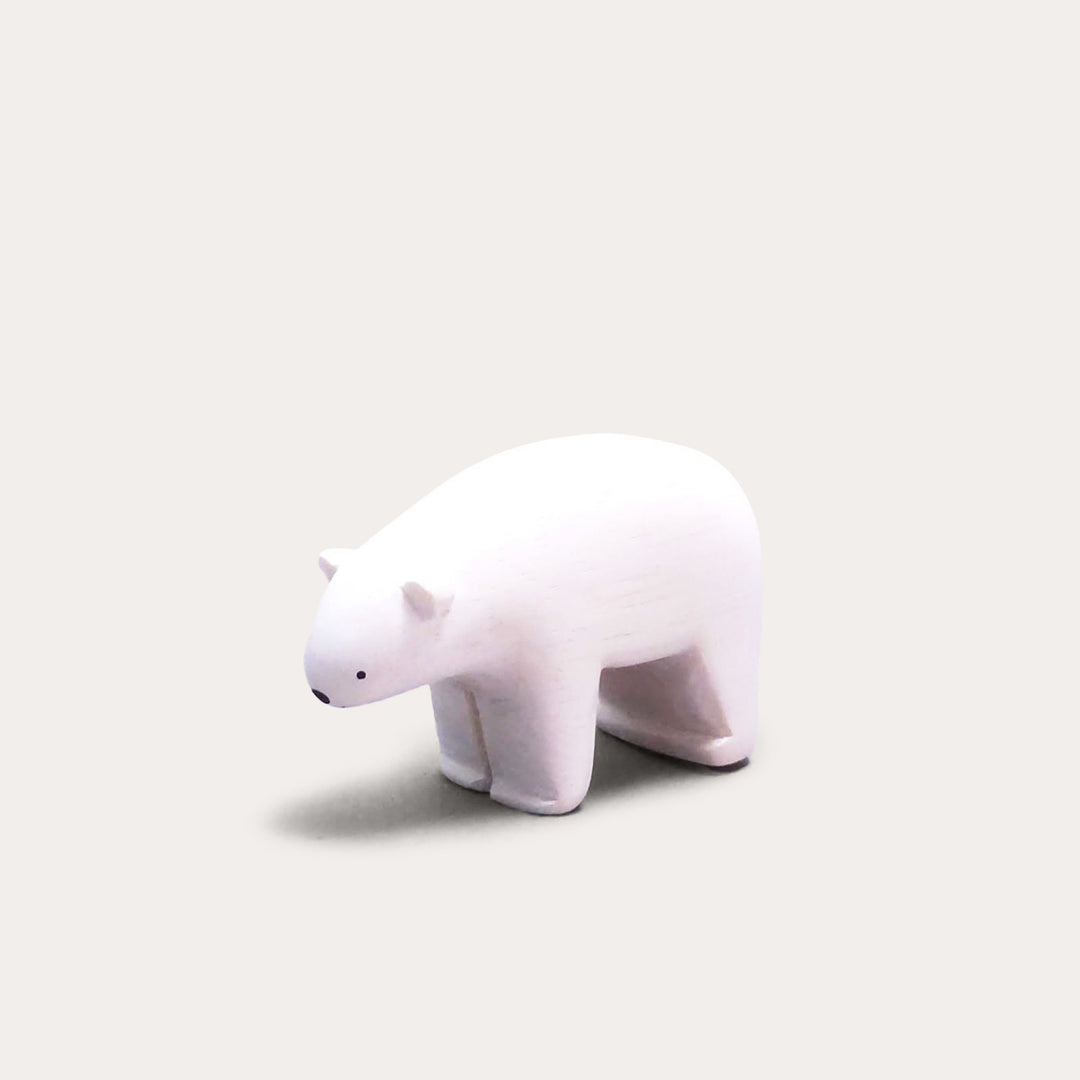 Polar Bear Wooden Animal