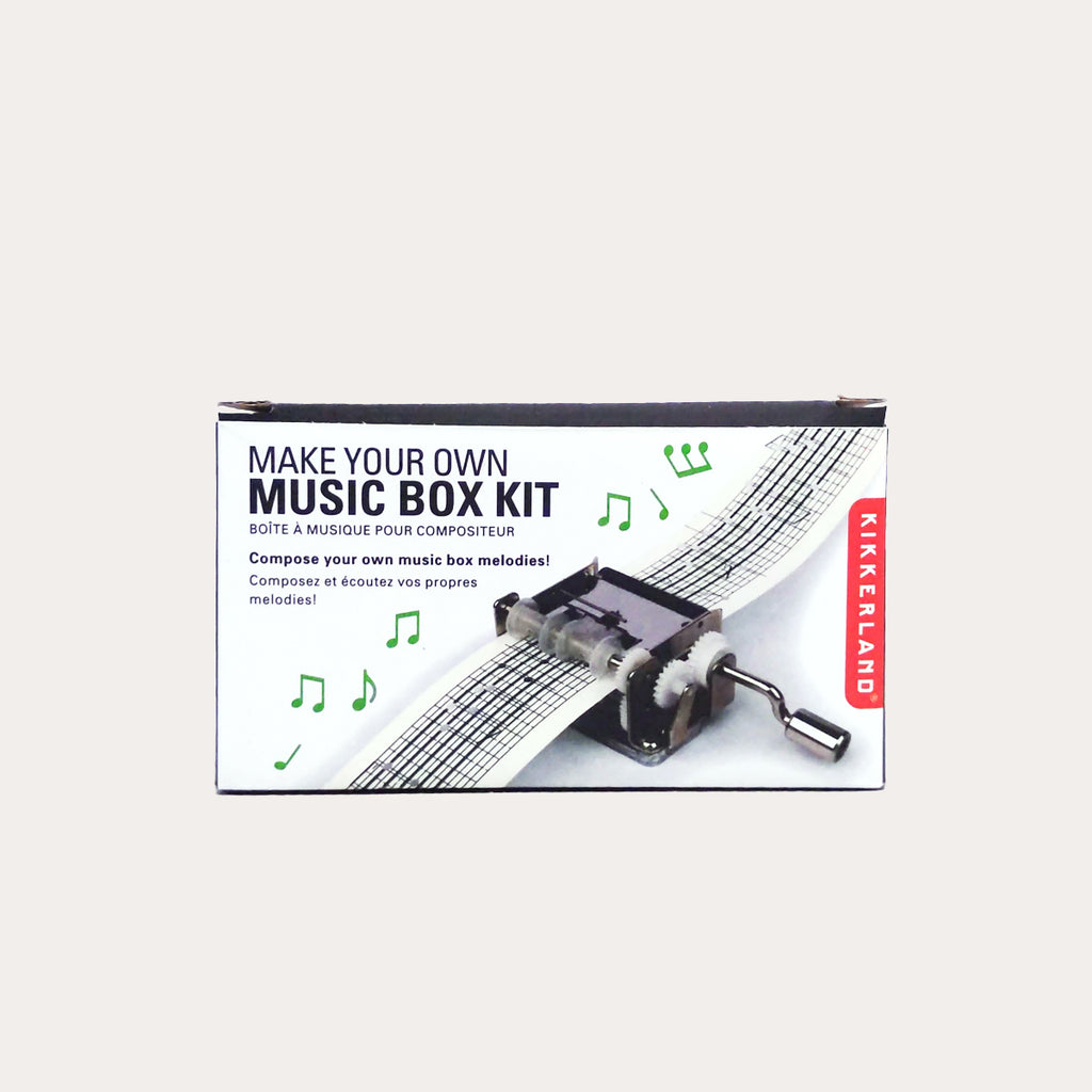 Make Your Own Music Box Kit – Kikkerland Design Inc