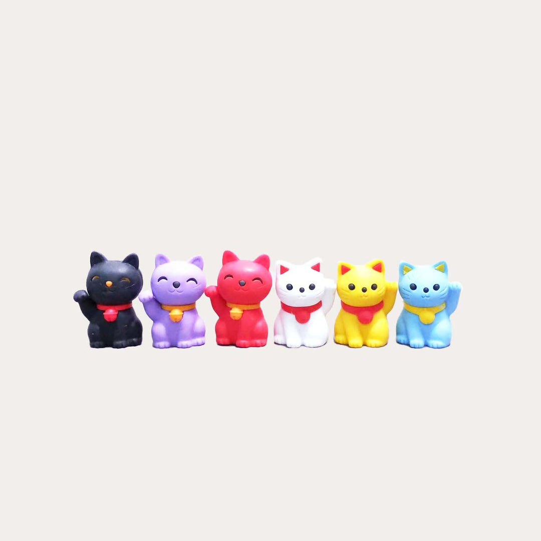 Lucky Cat Eraser | Assorted