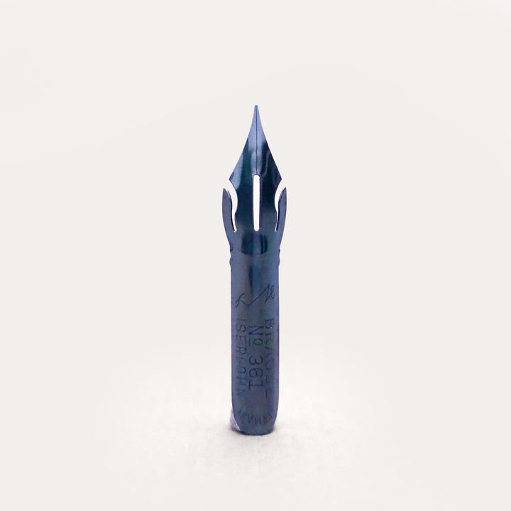 361 Steno Blue Pumpkin Fine Calligraphy Pen Nib