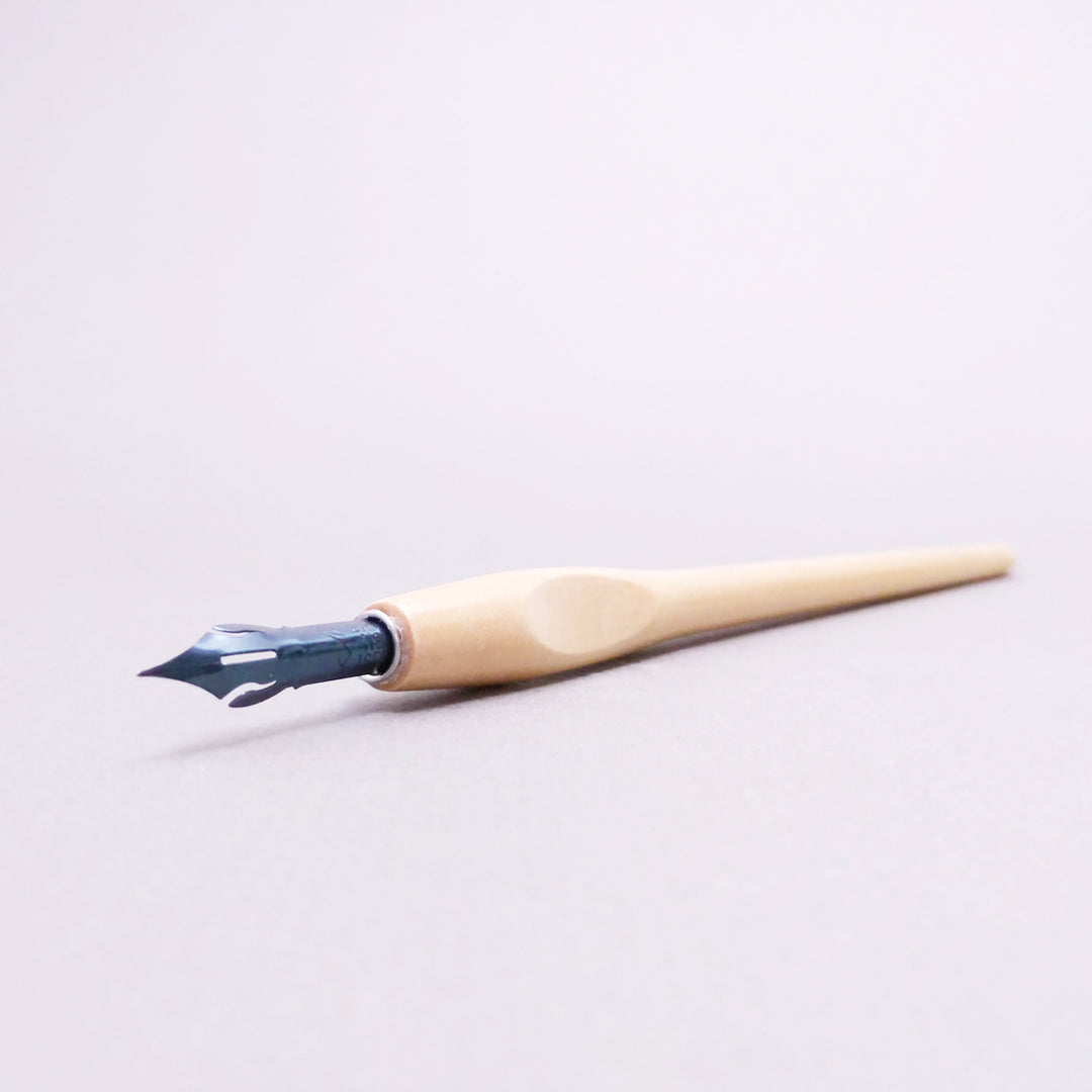 Ergonomic Calligraphy Nib Holder | Natural