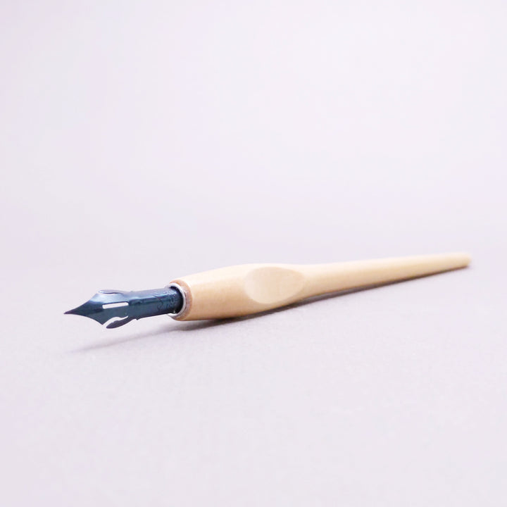 Ergonomic Calligraphy Nib Holder | Natural