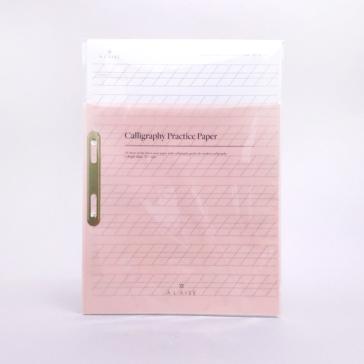 Lined calligraphy practice paper – the paper mouse