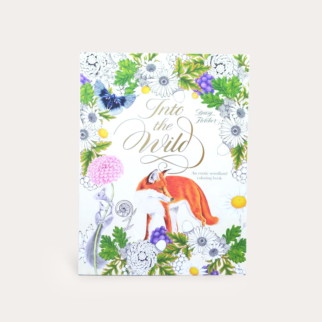 Into the Wild: An Exotic Woodland Coloring Book