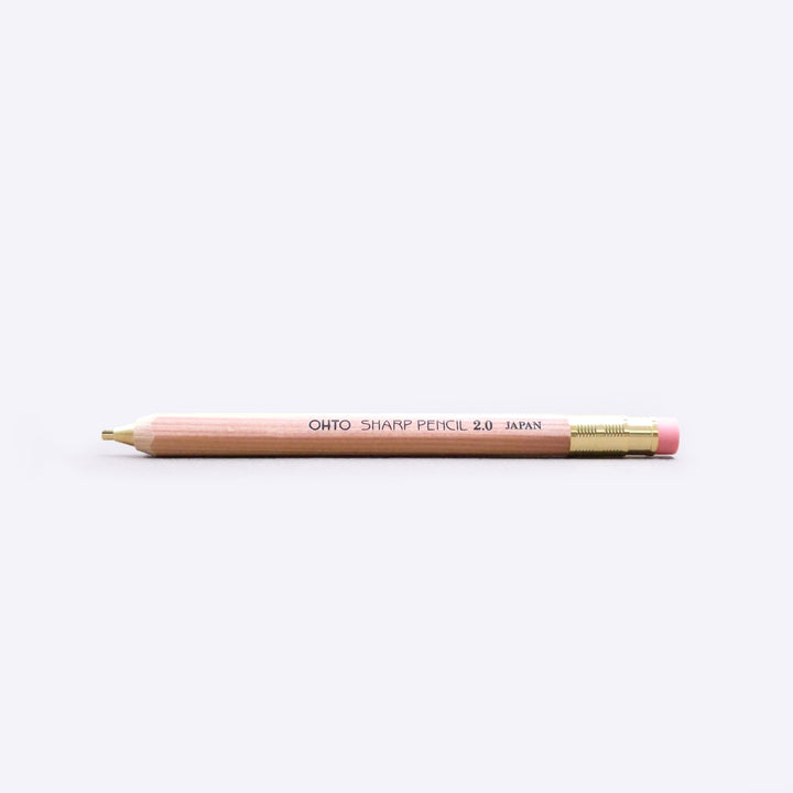 Sharp Wooden Mechanical Pencil | 2.0mm