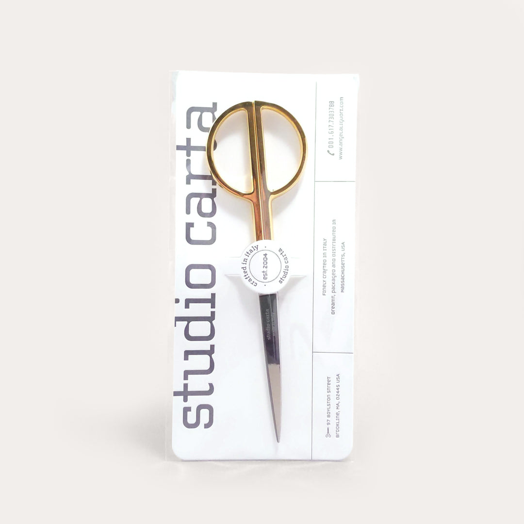 Paper Scissors | Gold Handle